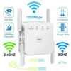 Wi-Fi Finders 2024 Ac1200M Repetidor de dupla frequência Amplificador de sinal sem fio 5G Extensor de parede de alta potência Ap Transmissor White Drop Del Otetq