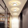 Plafondverlichting 1 st 3 kleuren licht LED decoratief huis woonkamer eenvoudige slaapkamer semi-inbouw