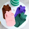 Dog Apparel Scandinavian Style Pet Plush Clothes Simple Casual Puppy Warm Jacket Small And Medium-sized Cats Dogs
