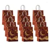 Gift Wrap Pack Of 12 Paper Pouches Ramadans Packings Bag Eid Mubaraks Satchels