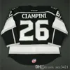 24S Custom Men Youth women tage ECHL Monarchs 37 Nick Shore 26 Daniel Ciampini Hockey Jersey Taglia S-5XL o personalizzato con qualsiasi nome o numero