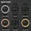 Gshock herenhorloges zwart sporthorloge LED digitaal 5ATM waterdicht G polshorloge chronograaf Shok mannelijk relogios masculino Wri275I