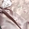 Cute Rabbit Bear Embroidery Dumpling Bag Large Capacity Tote Bags for Women Y2k Vintage Casual Pink Travel Shoulder Handbags 240322