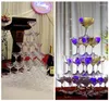 Wine Glasses 10.5 8.4CM Clear Acrylic Champagne Glass Cup 150ML Drinking Whiskey Cocktail Goblet Tower Bar Wedding Props