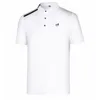 Verão roupas masculinas nova manga curta camisa de golfe meninos lazer moda vestuário de golfe esportes ao ar livre camisa de golfe