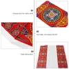 Bordduk Eid al-Fitr TablecoLther ProNorsment Festival Layout Props Runner Dining Plastic Decorative