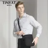 Tinyat Busin bolso de hombro para hombres trabajo lienzo marido bolsos crossbody bolso de la honda impermeable hombre bolso de hombro para 7.9 'ipad k3oq #