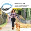 Colliers de chien Laisses Juchiva Collier pour animaux de compagnie lumineux LED Décoration de cou décorative Ménage Chat Nuit Petite Drop Livraison Maison Jardin Sup Ot1Rh