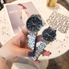 Świetna jakość designerka na rękę Diamenty Diamenty wodoodporne z pudełkiem aaa lady kwarcowe zegarki o świetnej jakości modzie designerskie na rękę Pełne diamenty