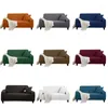 Stuhlhussen 1/2/3/4 Sitz elastische Jacquard Sofabezug Stretch Couch L-Form Polar Fleece Stoff Schonbezug für Wohnzimmer waschbar