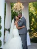 Hot LG Soft Tulle Bride Wedding Veil LG Cathedral Drop Drop حجاب الزفاف البسيط مع Accories Comb Combed Accories K52E#