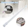 Hangers Metal Punch-Free Rod Saving Space Door Curtain For Laundry Room