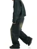 REDDACHiC Tamaño grande Green Wash Skater Hombres Baggy Jeans Ajuste-cintura 90s Vintage Y2k Pantalones anchos Pantalones de hip hop Ropa de trabajo informal 240320