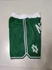 Мужские шорты ''NAIJA'', баскетбольные ретро-сетчатые повседневные шорты с вышивкой для спортивного зала, зеленые