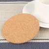 1/3/5/10PCS Plain Round Cork Coaster Coffee Drink Tea Cup Mat Wood Placemat Wine Table Mat