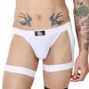 Onderbroeken CLEVER-MENMODE Sexy Strap Ondergoed Mannen Been Riem Slips Harnas Fetish Lingerie Bondage Kostuum Elastische Erotische Hombre