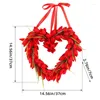 Couronne de fleurs décoratives pour la saint-valentin, pendentif, tulipes, guirlandes d'amour, accessoires de décoration pour aménagement de scène de proposition, fête