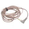 Cabo de fone de ouvido torcido de cobre de alta pureza para KZ/CCA ZST ZSR ZSN ZSN Pro Wire Cable para KZ