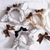 Imprezy zaopatrzenia oryginalny projekt Lolita Plush Deer Ear Kc Hair Hoop JK