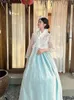 Feminino New Coreano Traditial Roupas Fada Dr Mulheres Performance de Palco Traje Fofo Multicolor Hanbok Folk Top Saia Define U07I #