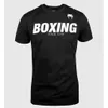 Homens camisetas Verão Mens Boxe T-shirt de manga curta Jujutsu Top Rashguard Roupas Wrestling Roupas Secagem rápida Leve Ginásio Roupas J240330