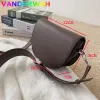 Fi Vintage Saddle Bag 2021 Nowa jakość PU skórzana designerska torebka żeńska żeńska menger luksus sac korea bolsa w6bd#