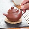 Tacki herbaty mata naturalna loofah Fibre Teapot podkładka pochłania wodę herbaciane domy kreatywne ceremonia herbaty Akcesoria 3 szt.