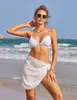 Pokrycie stroju kąpielowego dla kobiet w bikini stroju kąpielowego Sarong bikini plażowa spódnica na plażę