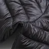 Veste rembourrée d'hiver pour femmes, grande taille, manches Lg, mi-longue, points horizontaux fins, couche intermédiaire épaisse en coton, manteau de grande taille p6R6 #