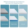 Bedding Sets Sleepmax Extra Firm Mattress Topper Full Size 3 Inch - Memory Foam Bamboo Charcoal Infusion Ventilated Hig