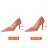 Dress Shoes Women Fashion 10cm 7cm High Heels Party Pumps Wedding Prom Pointed Toe Middle Low Lady Blue Pink Green Crystal Bling