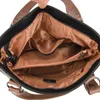 고품질 가죽 핸드백 지갑 고급 디자이너 여성 대용량 어깨 크로스 바디 토트 가방 트렌드 SAC 캐주얼 240328