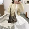 Bag Vintage Animal Pattern Women Shoulder Handbag Purse Autumn Fashion PU Leather Clutches Hobo Casual Bags