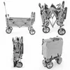 Camp Furniture High Quality OEM Supplier Collapsible Folding Trolley Kids Wagon Carts Outdoor Camping Folding Wagon For Kids YQ240330