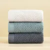 Towel 3pcs Cotton Wash Absorbent Adult Bath Towels Solid Color Soft Friendly Face Hand Shower Bathroom Washcloth