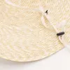 GEMVIE Mode Vrouwen Unieke Tarwestro Bamboe Kegel Zonnescherm Hoed Regenkap Handgemaakte Hoge Kwaliteit 240320