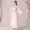 Женщины Китайский Hanfu Традиционный Танцевальный Костюм Костюм Han Princ Одежда Восточная Династия Тан Фея Dres H9HQ #