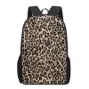 Sacs Sac à Dos à Motif imprimé léopard pour garçons Filles Enfants Sacs d'école étudiants Livre Sacs Adolescent Voyage Sac à Dos Ordinateur Portable Sac à Dos