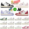 2024 Högkvalitativ designer Casual Shoes American Brand Autrys Rose Pink Panda Skating Low Autri Medalist Two-Color Action Sports Sneakers For Men Design Designer