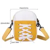 Женская сумка через плечо Роскошная дизайнерская сумка 2023 Fi Canvas Crossbody Bag Persality Shoes Форма Menger Bag Забавная сумка v2qe #