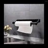 Dispensador de sabão líquido suporte de toalha de papel sob rolos de toalhas de armário para cozinha retrátil