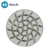 1 pc 4 inch diamant polijstkussen set graniet marmeren betonnen stenen tegel nat droog voor graniet beton marmeren steentegels