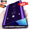 Smart Mirror View Flip Case для Honor X8 5G x6 70 Lite 70Lite x 8 6 Роскошные оригинальные магнитные фонды оболочка кожа