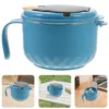 Dinnerware Sets Container Stainless Steel Instant Noodle Cup Pupils Lunchbox Bowl With Handle