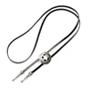 Bow Ties Hollow Out Star Pendant Bolo Tie For Men Women Bridegroom Wedding Necklace Western Cowboy Necktie Shirt