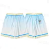 Shorts casuais masculinos casablanca designer brach shorts calças havaianas flor impressa shorts board shorts