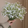 Decorative Flowers Artificial Babies Breath Fake Gypsophila Plants For Wedding Home Party Decor