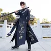 Kimo Dr Hommes Femmes Hanfu Chinois Traditionnel Tang Costume Tops Jupe Japonais Samouraï Cosplay Costume Yukata Robe Robe n1iW #