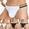 Cuecas masculinas sexy malha gelo seda lingerie retalhos bolsa bulge briefs calcinha g-string tangas roupa interior macio