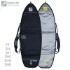 Сумки Ananas Surf 5 футов 8 дюймов. Airvent Surfboard Shortboard Bag Защитный чехол Дорожная сумка для доски 5 футов 8 дюймов (173 см)